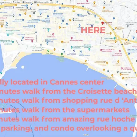 Totolulu Yellow Corner Apartment Cannes